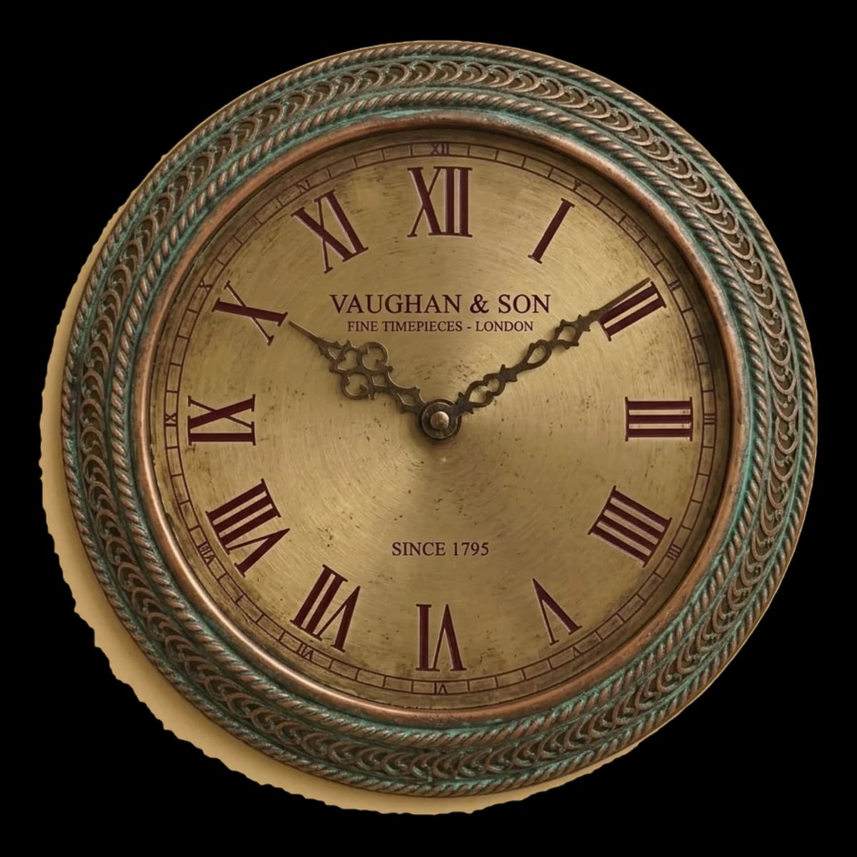 Vintage wall clock Lata — Shyam Ka Samay