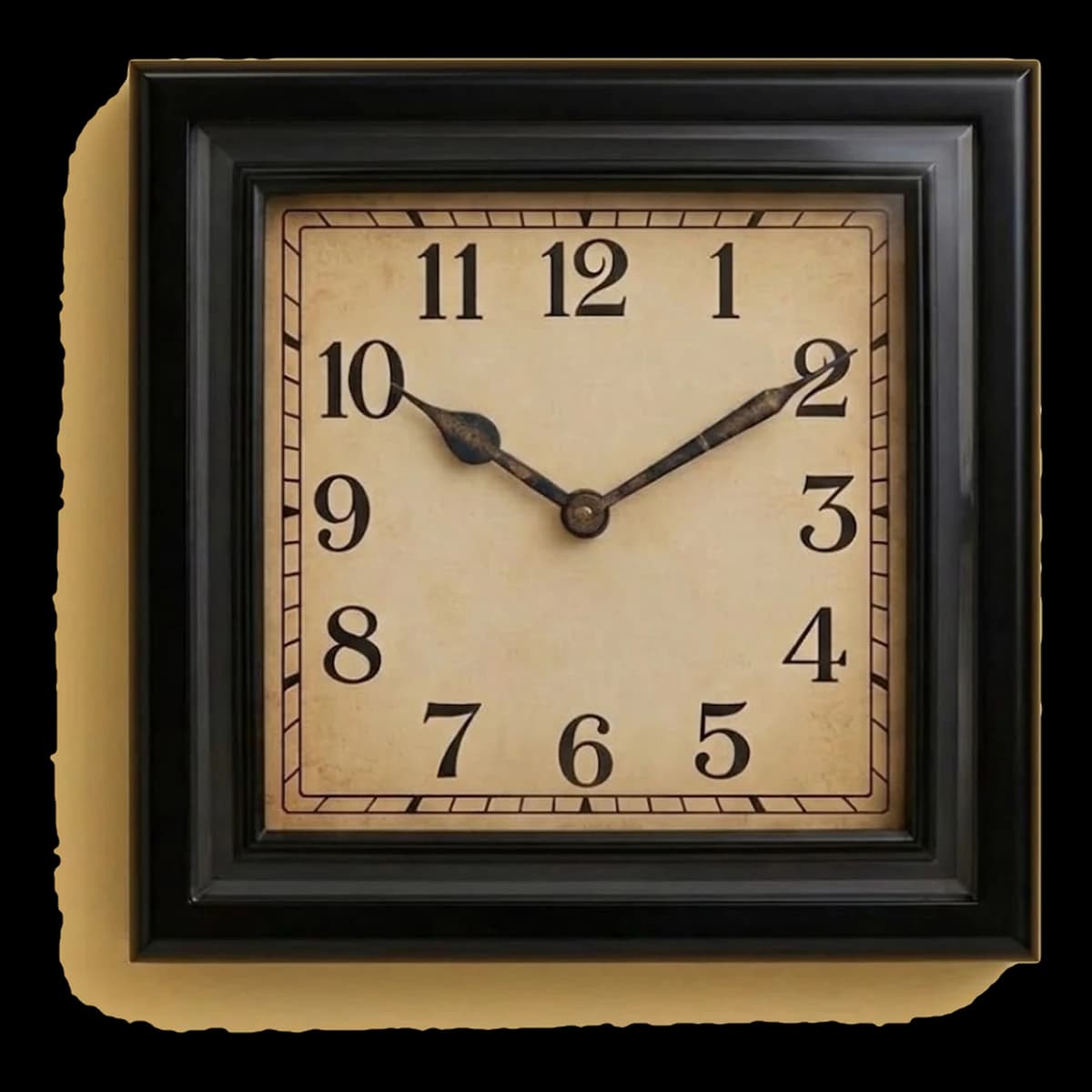 Vintage wall clock Siya — Shyam Ka Samay